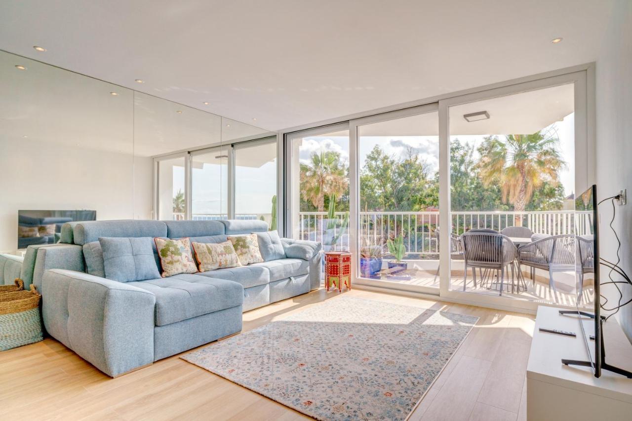 Beach Front Flat With Sea Views Marbella Exterior photo